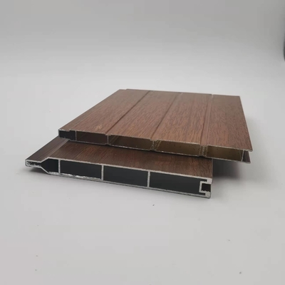 Hölzernes Korn-Aluminiumrohr profiliert 6063 Reihe