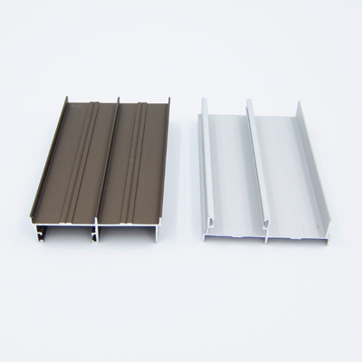 Matt Silver Anodized Aluminium Profiles 20 Reihen-Aluminiumverdrängung