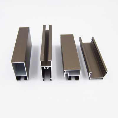 Verdrängte gleitendes Fenster-Aluminiumkanal 6063 Chiles Aluminium