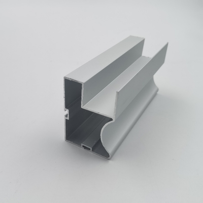 Leichtes anodisiertes Garderoben-Aluminiumprofil für Schwingen-Art Wandschrank-Tür