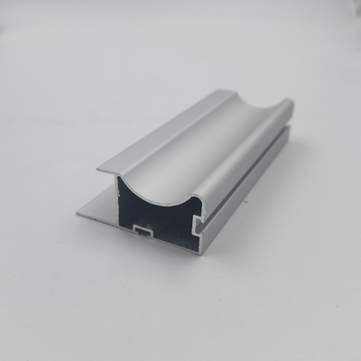 Leichtes anodisiertes Garderoben-Aluminiumprofil für Schwingen-Art Wandschrank-Tür