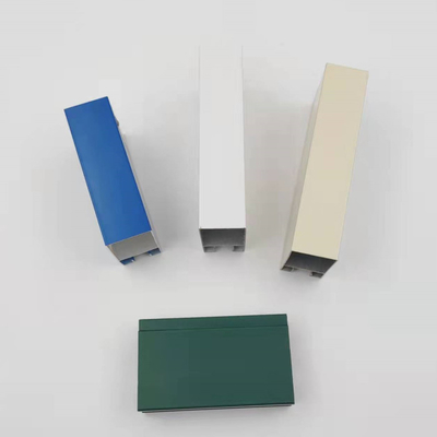 5.85M 6.00M Aluminium Sliding Window Profil-Pulver beschichtet für Nigeria