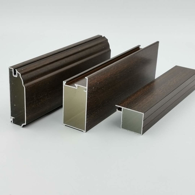 Profiliert kundenspezifische Aluminiumschranktür T5 Israels 6063 beschichtetes 1.2mm starkes Pulver
