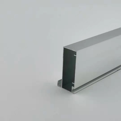 Glatte silberne rechteckige anodisierte Aluminiumstärke des küchen-Profil-1.2mm