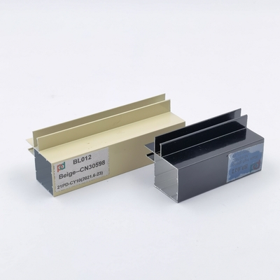 Aluminiumprofil des Holz-Korn-6063 des griff-T5 für Küchenschrank
