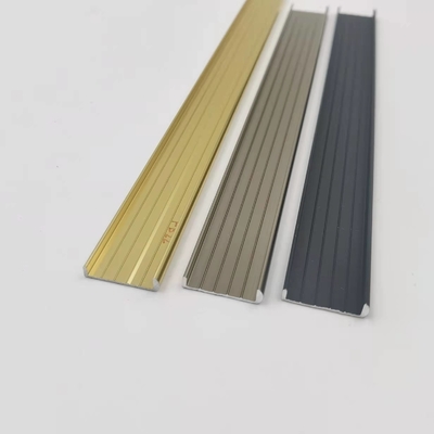 16.3mm U formen Aluminiumordnung 6063 T5 profiliert dekorativen Fliesen-Rand