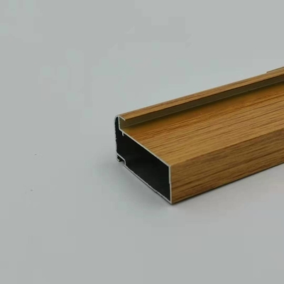 5.8M Aluminium Kitchen Cabinet Profil-Holz beschichtete 1.4mm Stärke