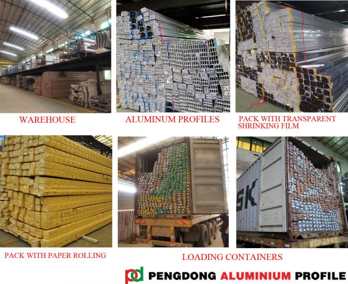 Beste Qualitäts-unterschiedliche Größen-Farbe Mate Aluminum Profiles Tubes