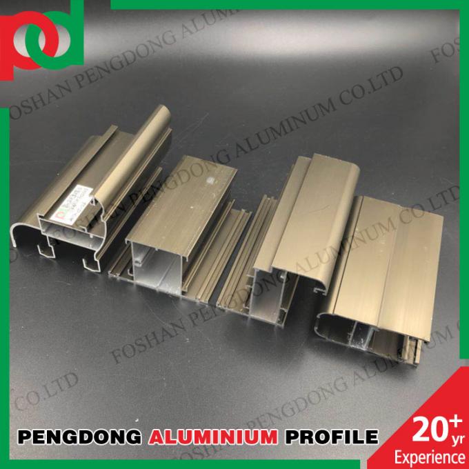 Gleitendes Fenster-Aluminiumverdrängungs-Profil Gambias