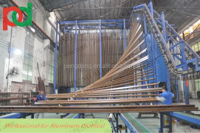 Hölzernes Korn-Aluminiumprofil Libyens u. Algeriens für Tür und Fenster