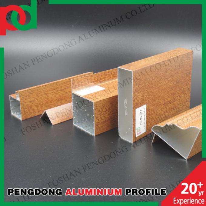 Libyen-Holz-Kornaluminiumküchenprofil