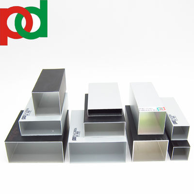 Guter Preis 6063 T5 Aluminiumrohr Hohl rechteckig Aluminiumquadratrohr Aluminiumwinkel online