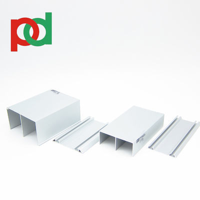 5,8 m lange Aluminiumprofile in Holzmaserung für Schiebetüren-Kleiderschrankmöbel, hergestellt von Profis