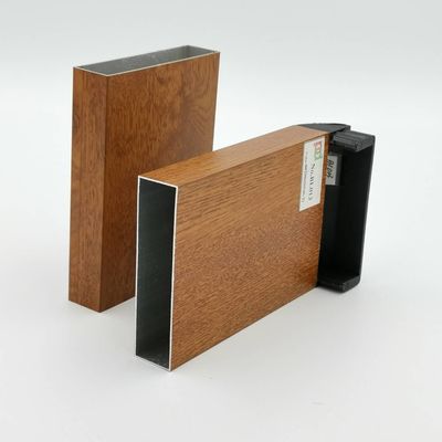 Guter Preis Holz-Endaluminiumprofile Libyens T5 6063 für Küchenschrank online