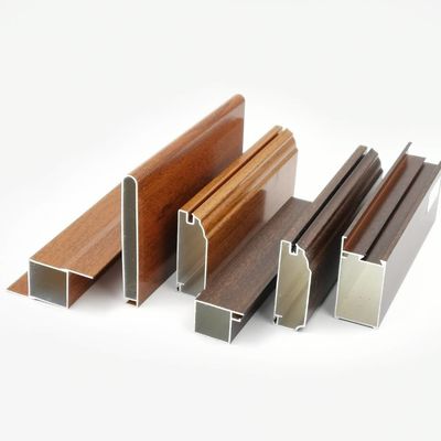 Guter Preis Profil-hölzerne Farbe Israel Libyas 6063 Aluminiumküchen-T3 online
