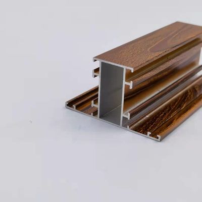 Guter Preis Mühlfertiges Holz-Korn-Aluminiumprofil für Fenster und Tür online