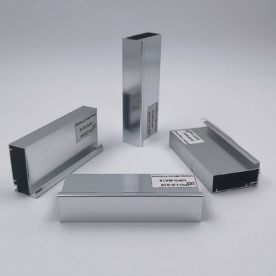 Guter Preis Aluminiumprofil-des strahlenden Silbers des Küchenschrank-T5 6063 Polnisch online